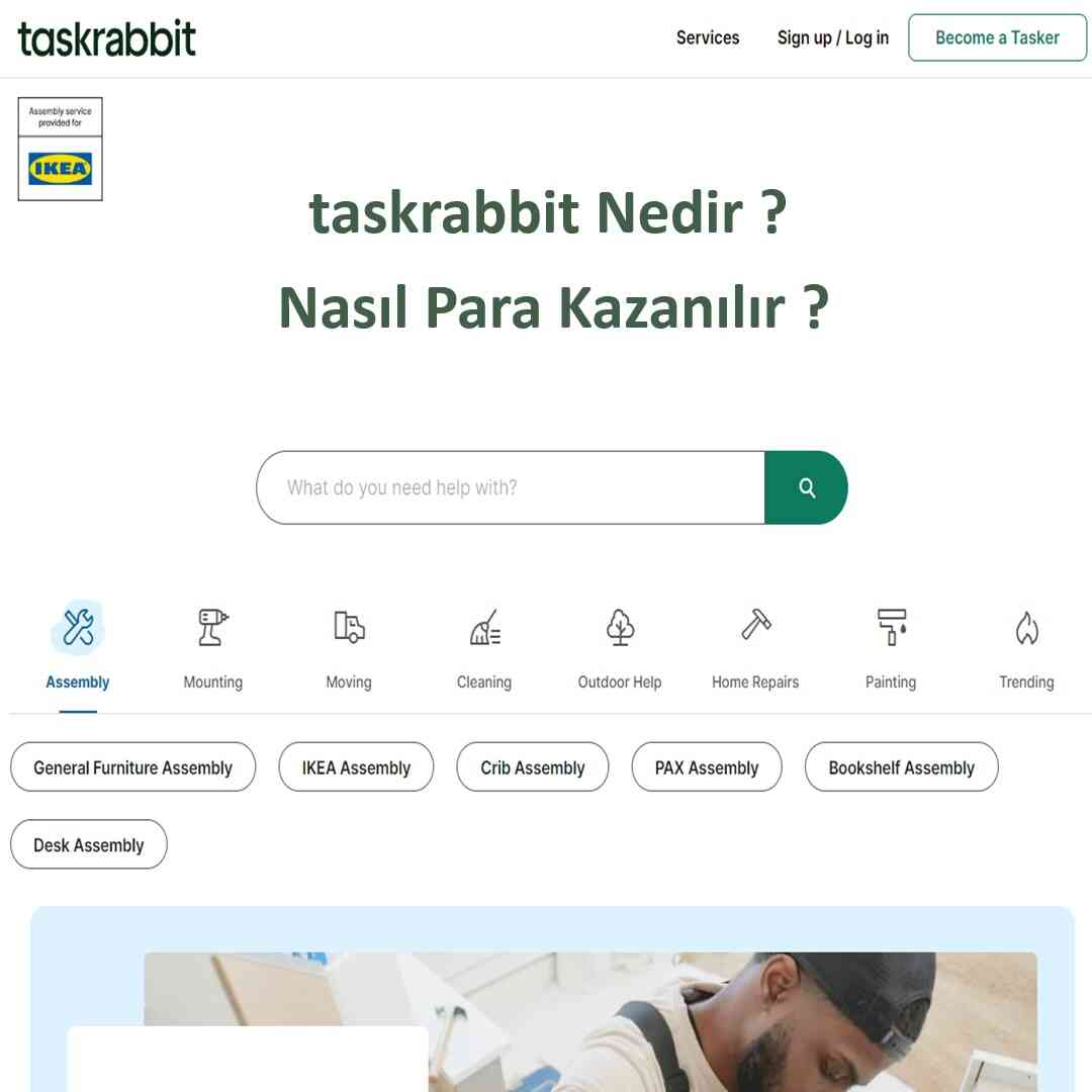 TaskRabbit ile Evden Gelir Elde Etme Yolları