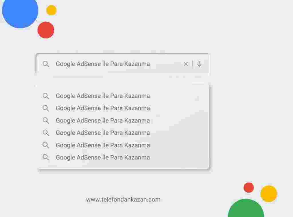 Google AdSense İle Para Kazanma