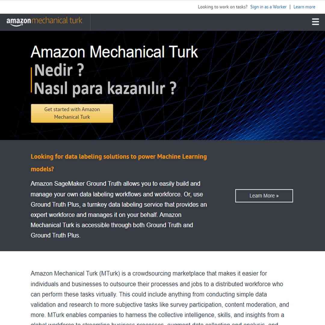 Amazon Mechanical Turk Rehberi: Evden Para Kazanmanın Akıllı Yolu